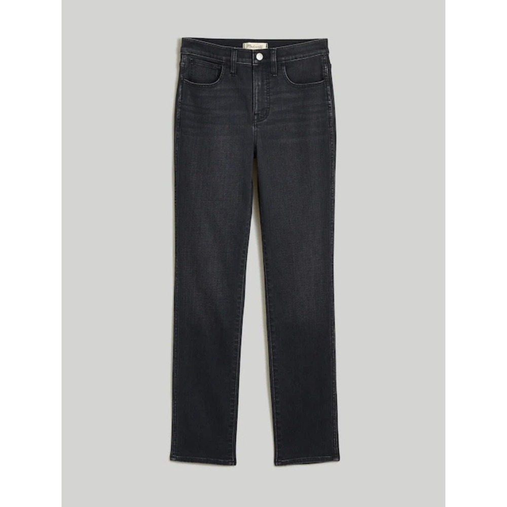 Madewell High Rise Skinny Jeans Faded Black Denim Pants Women‎ Size 29
